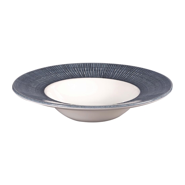 Churchill Bamboo Spinwash Mist Wide Rim Bowl 9 1/2" (Box 12) (Direct)