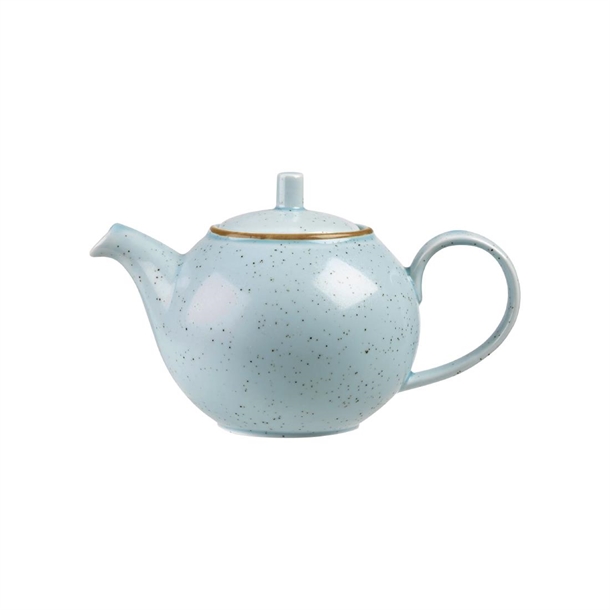 Churchill Stonecast Duck Egg Blue Beverage Pot 426ml (Box 4) (B2B)