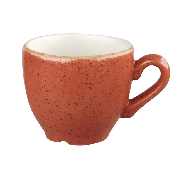Churchill Stonecast Spiced Orange Espresso Cup 100ml (Box 12) (B2B)
