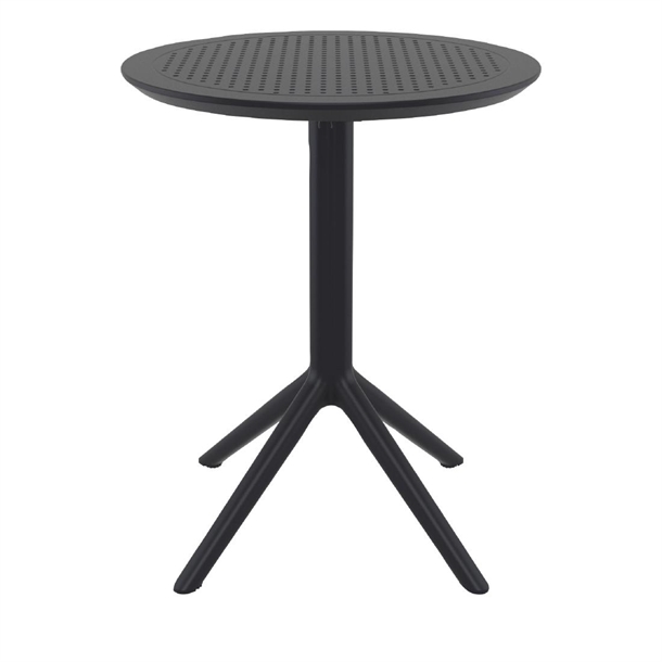 Furnlink Sky Folding Table 60 Round - Black (Direct)