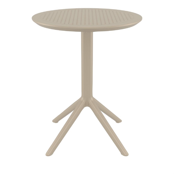 Furnlink Sky Folding Table 60 Round - Taupe (Direct)