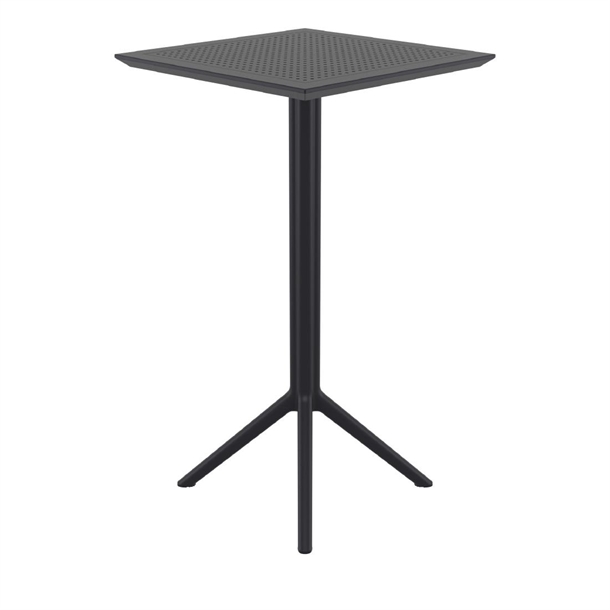 Furnlink Sky Folding BAR Table 60 Square - Black (Direct)