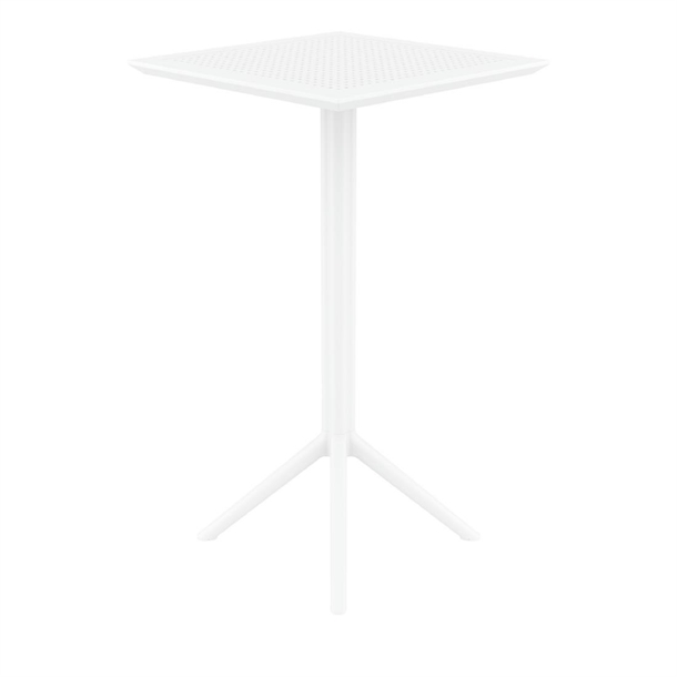 Furnlink Sky Folding BAR Table 60 Square - White (Direct)