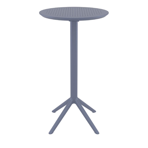 Furnlink Sky Folding BAR Table 60 Round - Anthracite (Direct)