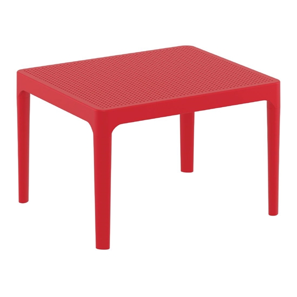Furnlink Sky Side Table - Red (Direct) (Pack 2)