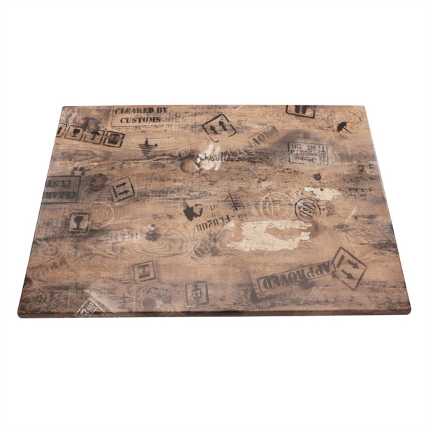 Furnlink Werzalit 1200x800mm Rectangle Duratop by SM France (Direct) (Pack 2)