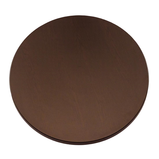 Furnlink Werzalit Wenge 600mm dia Duratop by SM France (Direct) (Pack 2)