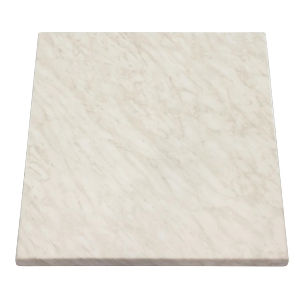 Furnlink Werzalit Marble 600mm Square Duratop by SM France (Direct) (Pack 2)