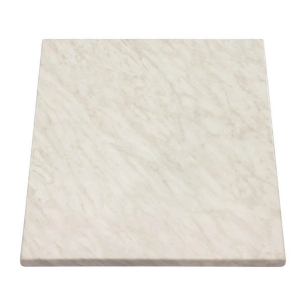 Furnlink Werzalit Marble 700mm Square Duratop by SM France (Direct) (Pack 2)