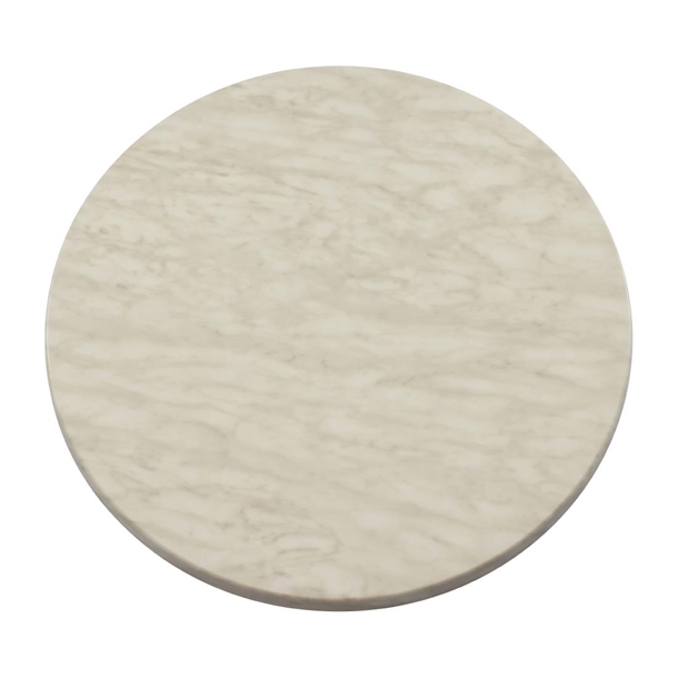 Furnlink Werzalit Marble 800mm dia Duratop by SM France (Direct) (Pack 2)