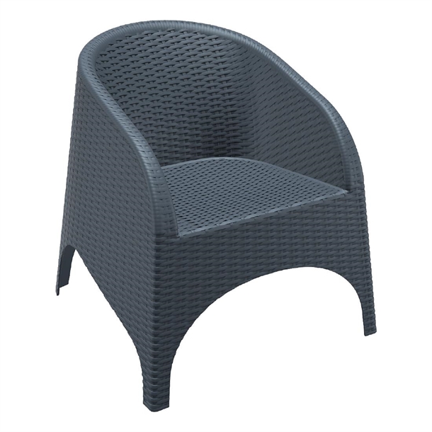 Furnlink Aruba Armchair - Anthracite (Direct) (Pack 2)