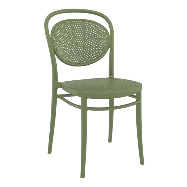 Furnlink Marcel Chair - Olive Green (Direct) (Pack 2)