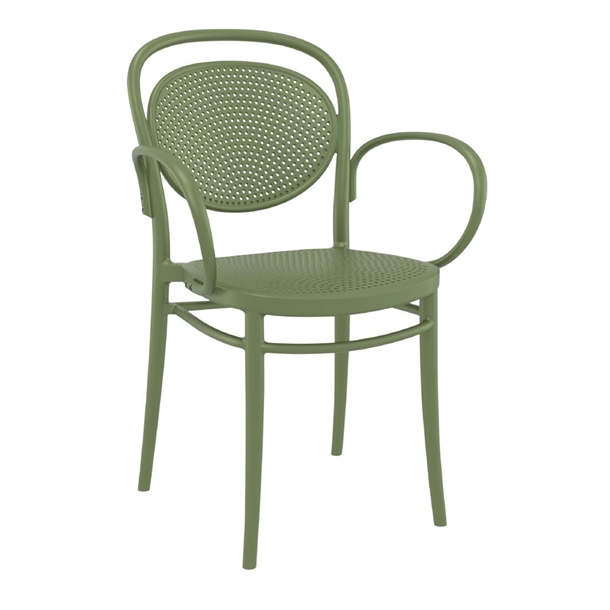 Furnlink Marcel XL Chair - Olive Green (Direct) (Pack 2)