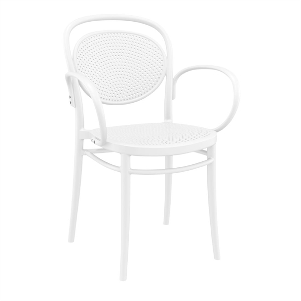 Furnlink Marcel XL Chair - White (Direct) (Pack 2)