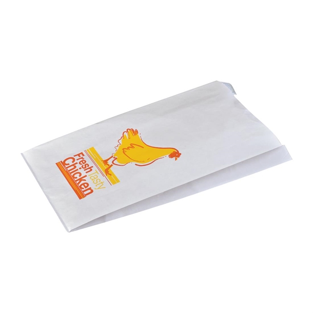 Detpak Large Fresh 'N' Tasty Chicken Foil Bag (Pack 250)