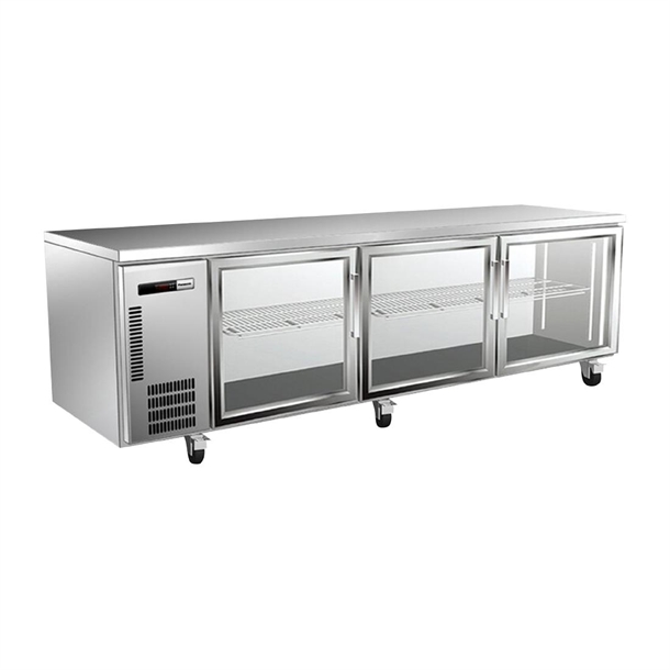 Panasonic Large UB Pillarless Triple Door Refrigeration Unit - 495Ltr (Direct)
