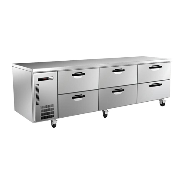 Panasonic Underbench Six Drawer Refrigeration unit - 155Ltr (Direct)