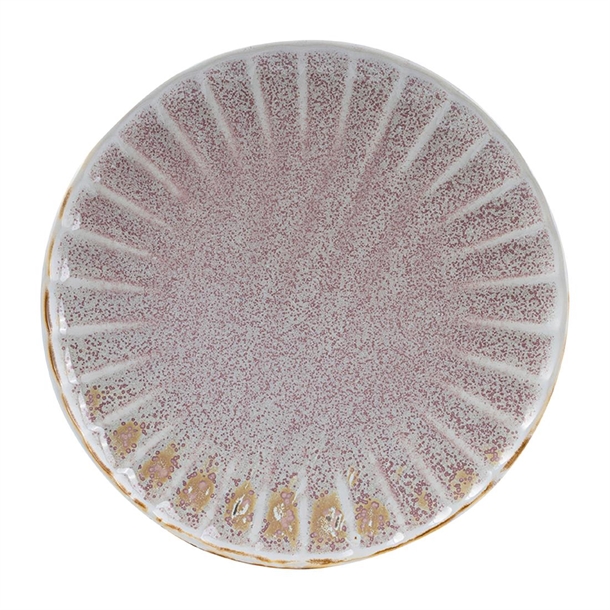 Moda Porcelain Icon Scalloped Round Plate 260mm (Box 4) (B2B)