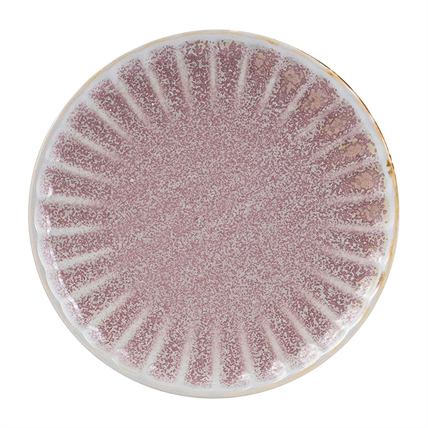 Moda Porcelain Icon Scalloped Round Plate 205mm (Box 6) (B2B)