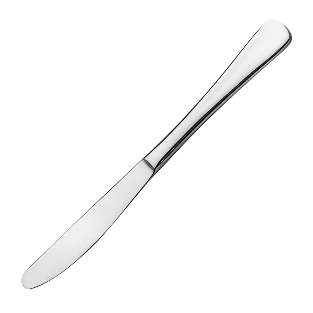 Milan Table Knife Solid Handle 222mm (Pack 12) (B2B)