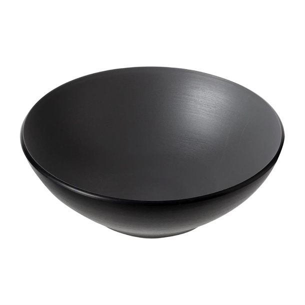 Coucou Dual Colour Round Bowl Grey & Black - 210mm (Pack 9) (B2B)