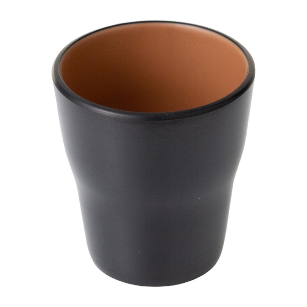 Coucou Dual Colour Tumbler Brown & Black - 260ml (Pack 12) (B2B)