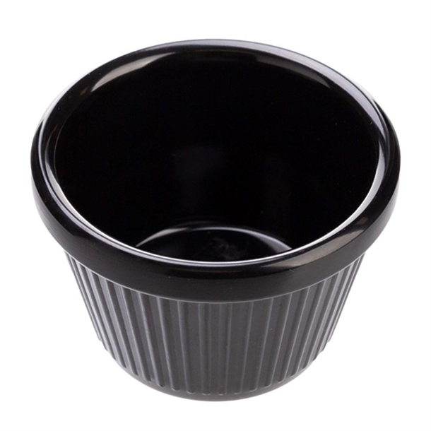 COUCOU Ramekin Fluted Black - 30ml