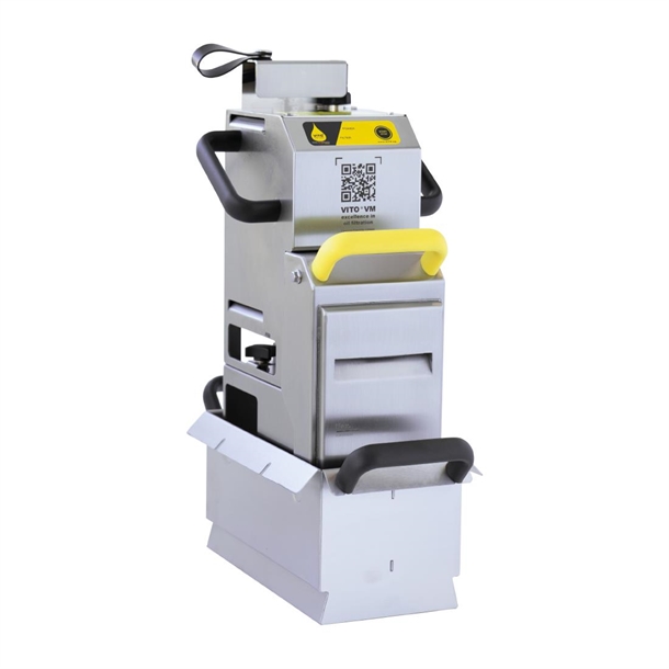VITO VM Oil Filtration Machine Filters up to 18Ltr Pans - 116x400x191mm (Direct)