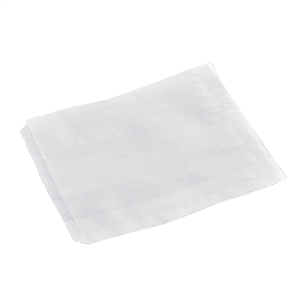 Detpak #2 Grease Resistant Flat Bag - 1 Ply (Pack 500)