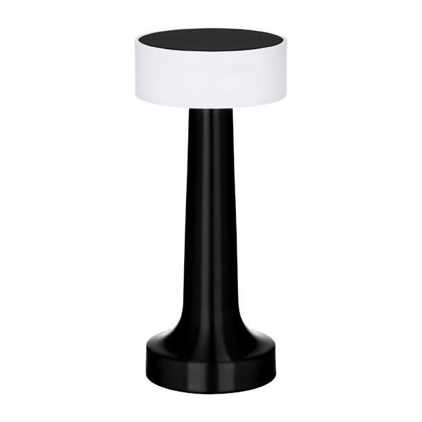 Tablekraft Aura Cordless LED Table Lamp - Black - 90x205mm (B2B)