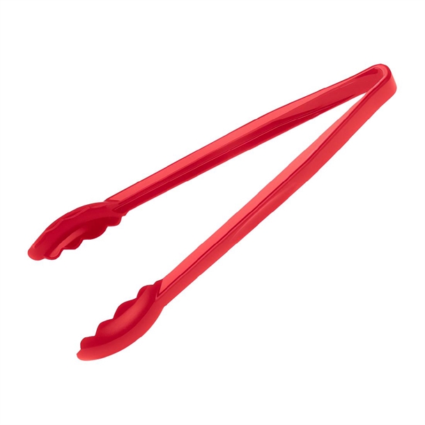 Cambro Scallop Tongs Red - 305mm