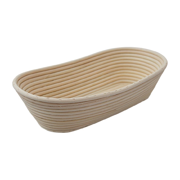 Schneider Rattan 1.5kg Bread Proofing Basket Oval - 320x180mm