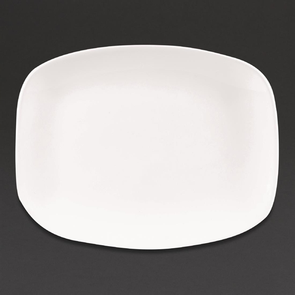 Churchill Chefs' Oblong Plate No. 7 White (Box 12) (B2B)