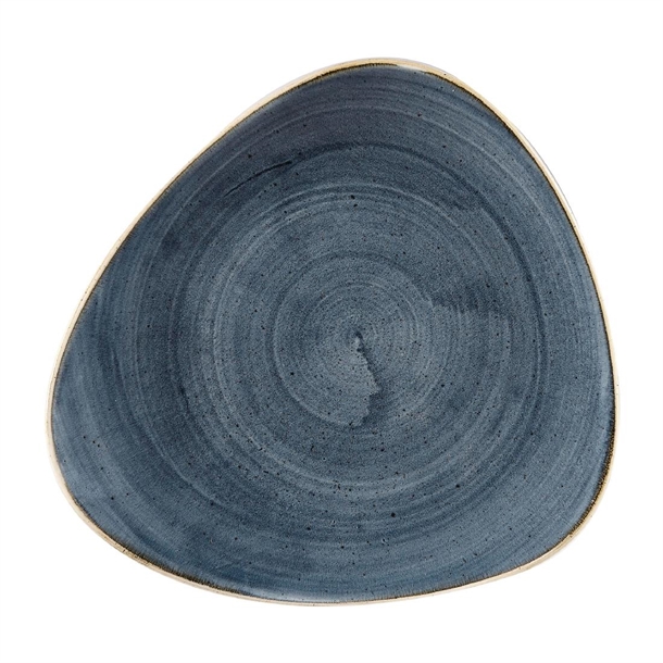 Churchill Stonecast Blueberry Lotus Plate 9" Box 12