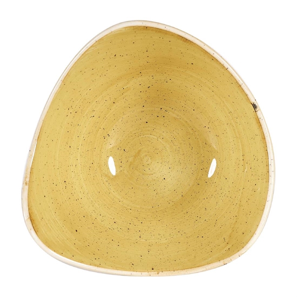 Churchill Stonecast Dreieckige Schalen, Senfkorngelb, 153 mm