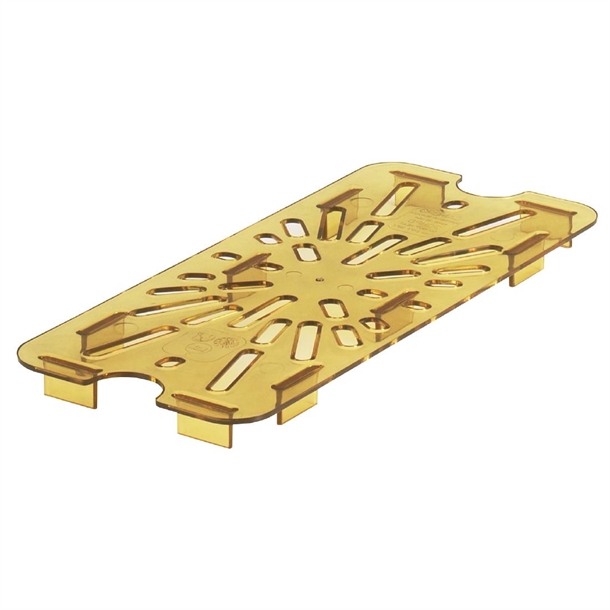 Cambro High Heat PESU Drain Plate - GN 1/3