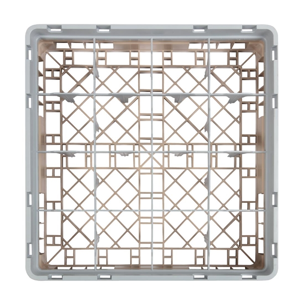 Cambro Camrack Beige 20 Compartments Max Glass Height 133mm - CZ110 - Catering C Cambro Camrack Beige 20 Compartments Max Glass Height 133mm - CZ110 - Catering C