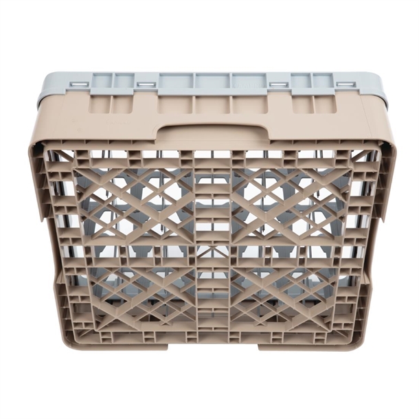 Cambro Camrack Beige 25 Compartments Max Glass Height 155mm - Raynor Hygiene Cambro Camrack Beige 25 Compartments Max Glass Height 155mm - Raynor Hygiene