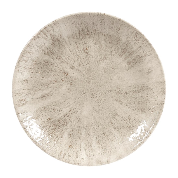 Churchill Stone Agate Grey Evolve Coupe Bowl - 7 1/4" (Box 12) (B2B)