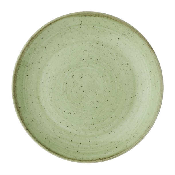 Churchill Stonecast Sage Green Coupe Plate 165mm (12 Stück)