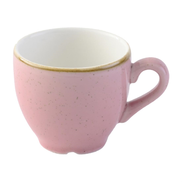 Churchill Stonecast Petal Pink Espresso Cup - 100ml (Box 12) (Direct)