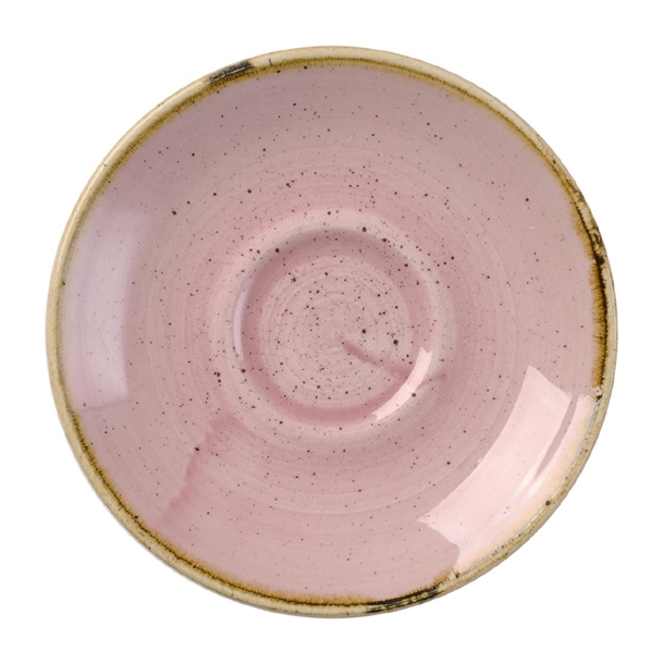 Churchill Stonecast Petal Pink Saucer (Box 12) (B2B)