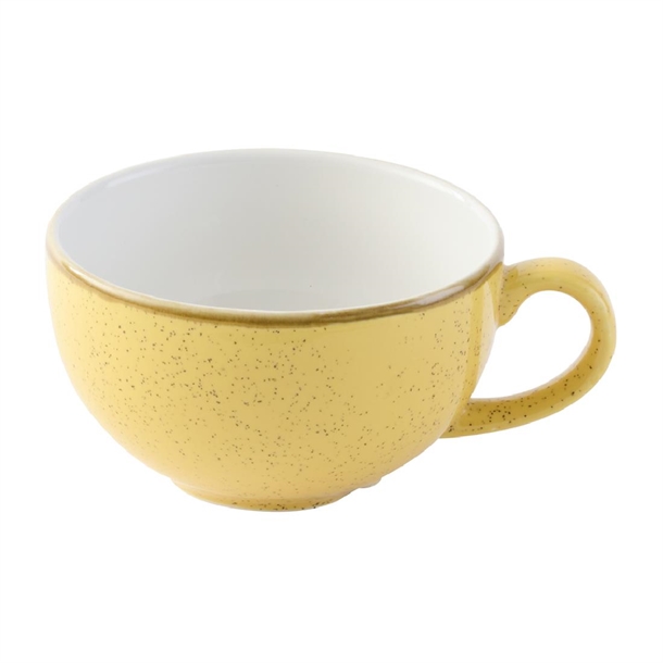 Churchill Stonecast Mustard Seed Cappuccino Cup (Box 12) (B2B)