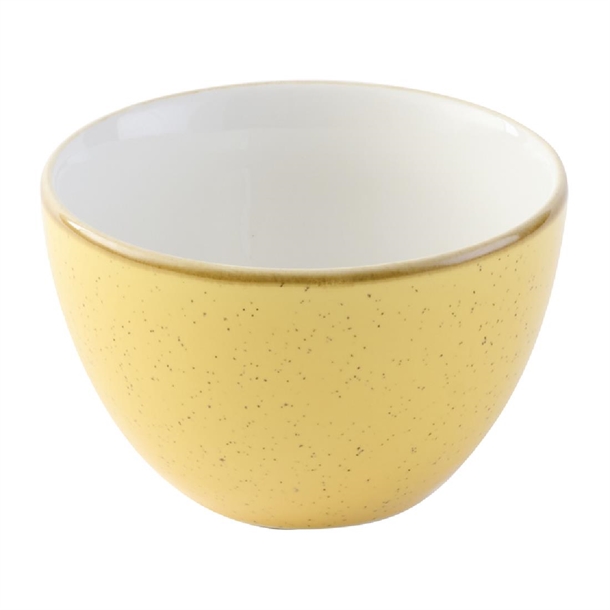 Churchill Stonecast Mustard Seed Sugar Bowl 227ml (Box 12)(Direct)