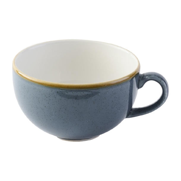 Churchill Stonecast Blueberry Cappuccino Cup (Box 12) (B2B)