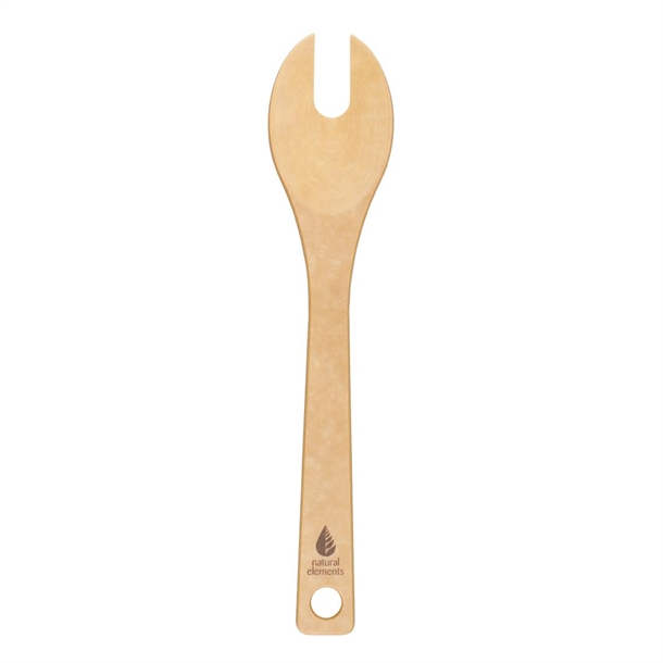 Natural Elements Wood Fiber Pasta Server 3''