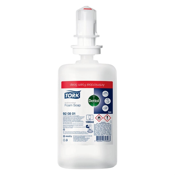 Tork Antimicrobial Foam Soap (6x1Ltr)