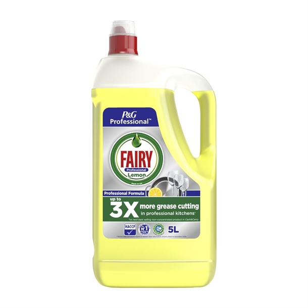 Fairy Professional Washing Up Liquid Lemon (2x5Ltr)