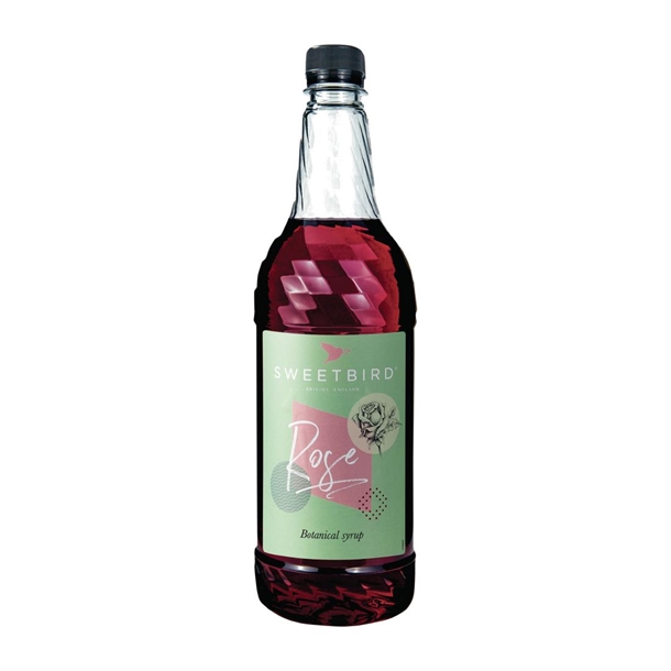 Sweetbird Botanical Rose Syrup - 1Ltr