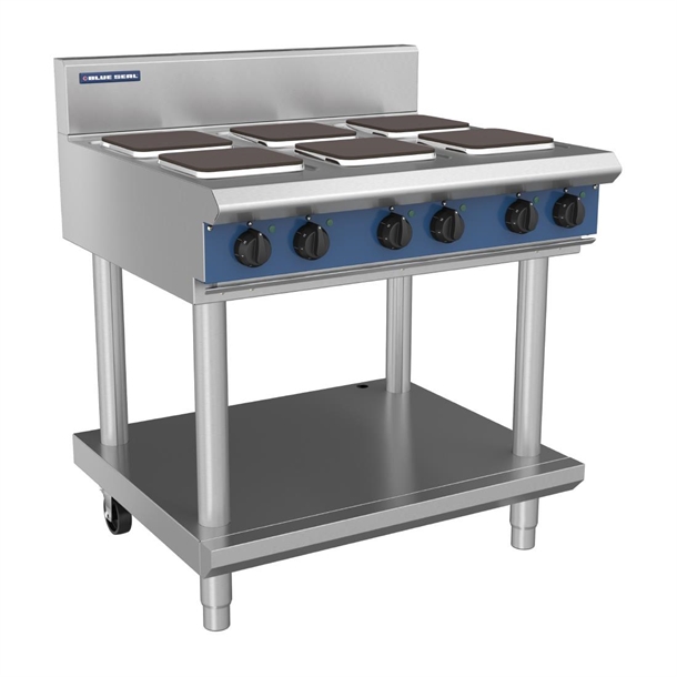 Blue Seal 6 Solid Element Hob Leg Stand Model 900mm 3 Phase (B2B)